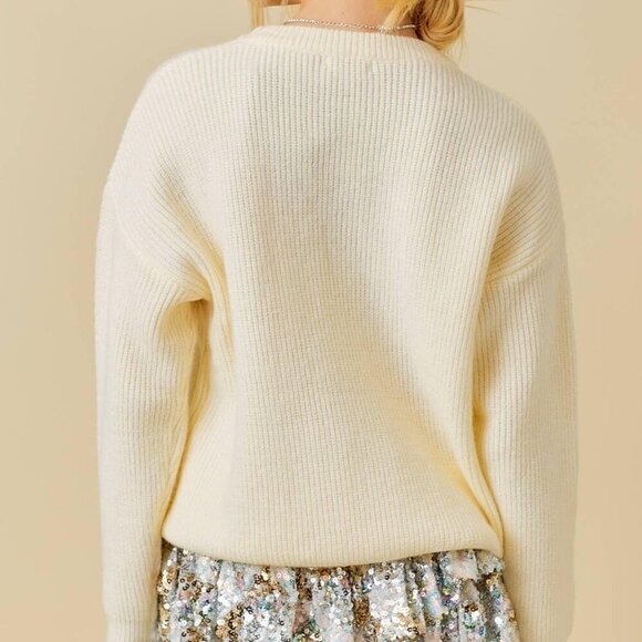 Bride glitter Letter Sweater - Picture 2 of 8